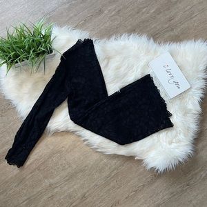 Black long sleeve H&M dress